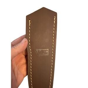 MKC -LEATHER SHEATH - VERTICAL BELT CARRY Excellent Hand Crafted